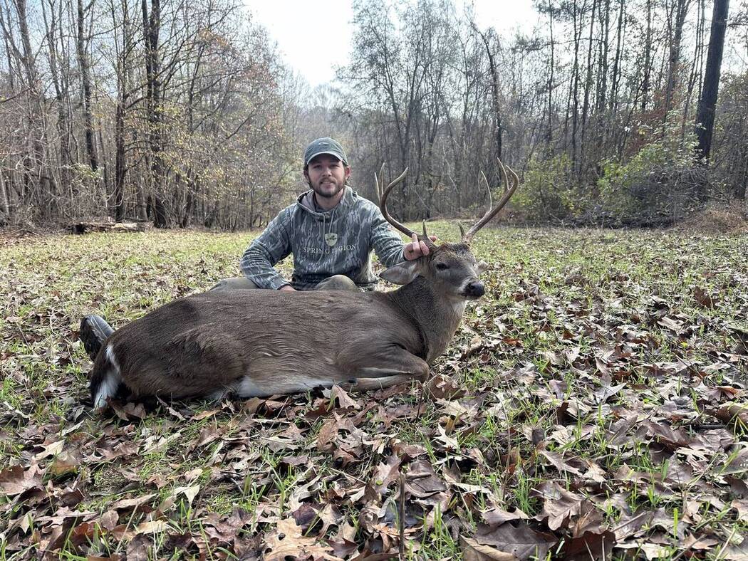 Trophy Mississippi Delta whitetail at Kudzu Bluff